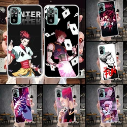 Hunter HXH Hisoka Soft Phone Case For Xiaomi Redmi Note 15 14 14S 13 12 Pro Plus 12S 11 11S 11E 10 10S 11T 5G Fundas Coque Redmi