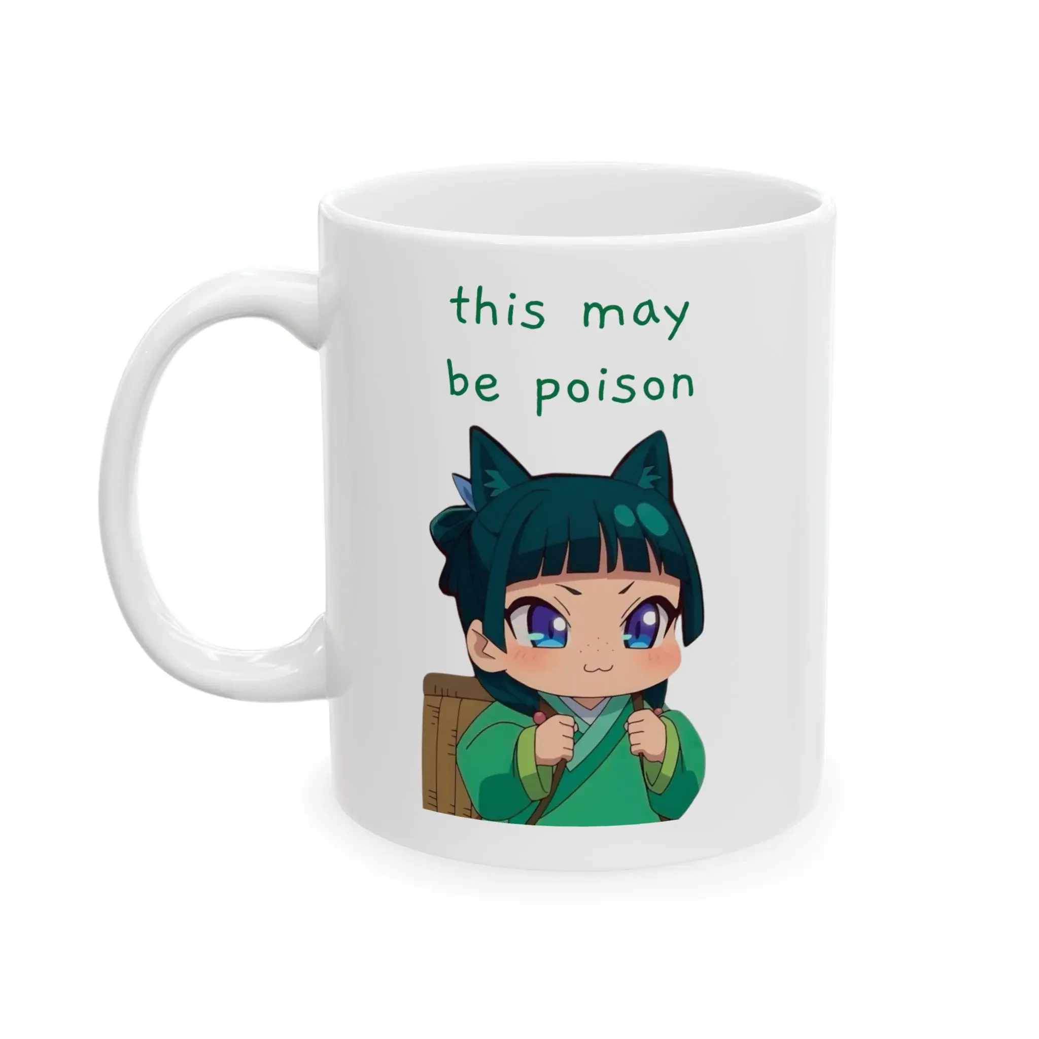 

This is Maomao Apothecary Diaries Anime Quote Mug Funny Gift for Friends Coffee Lover Mug Unique Home Decor Anime Fa