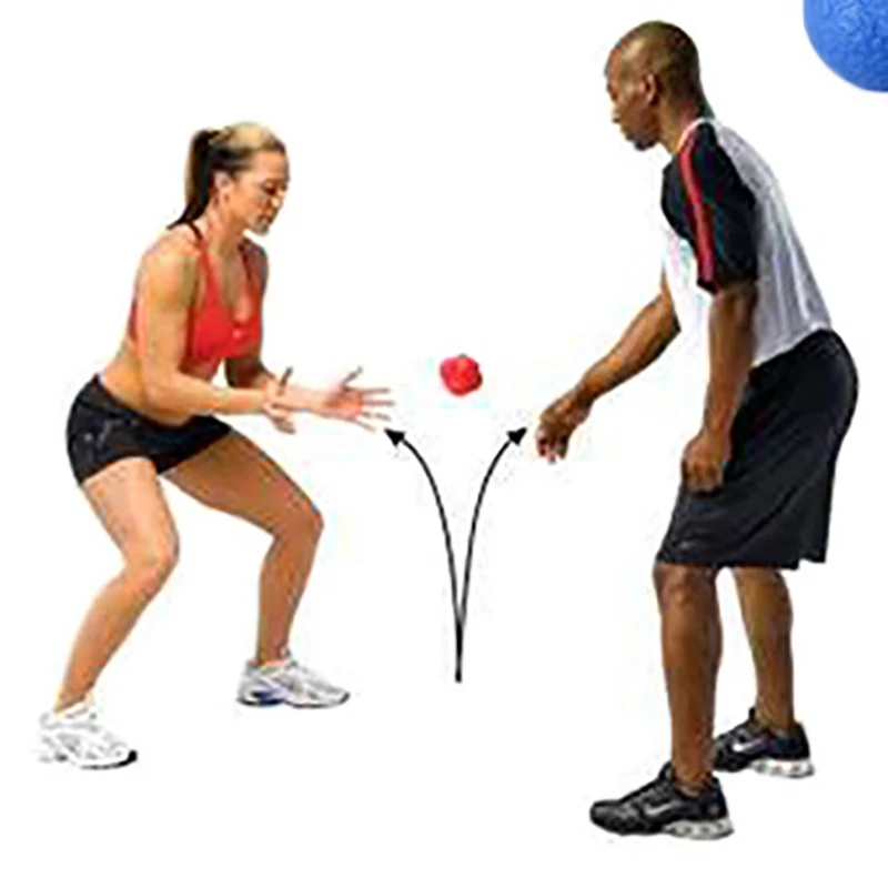 Pelota de reacción hexagonal, pelota de entrenamiento de agilidad para baloncesto, fútbol, coordinación para niños y adultos, pelota de entrenamiento deportivo para reflejos