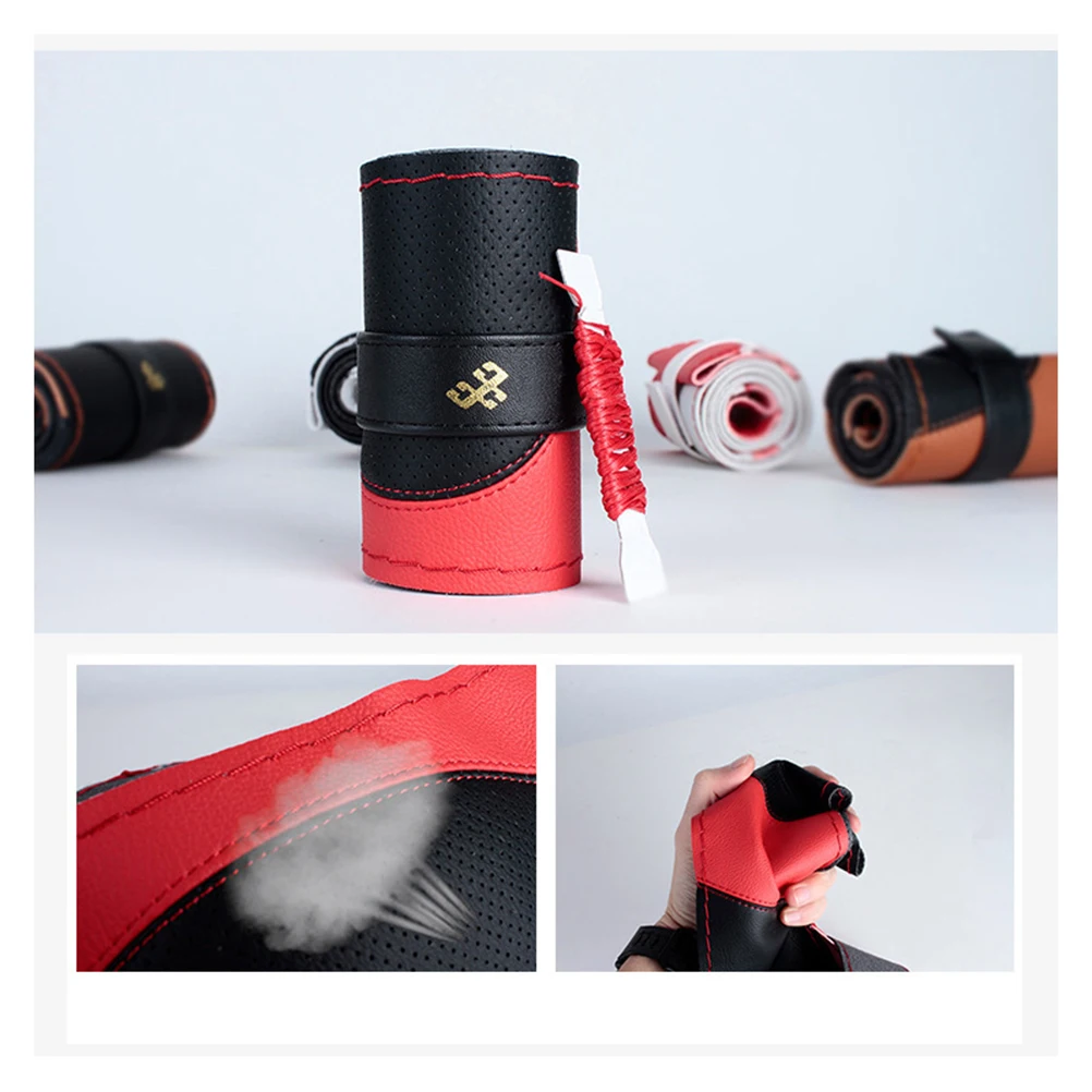 

Stylish Car Steering Wheel Cover Comfortable Quality Anti- Car Wheel Sleeve