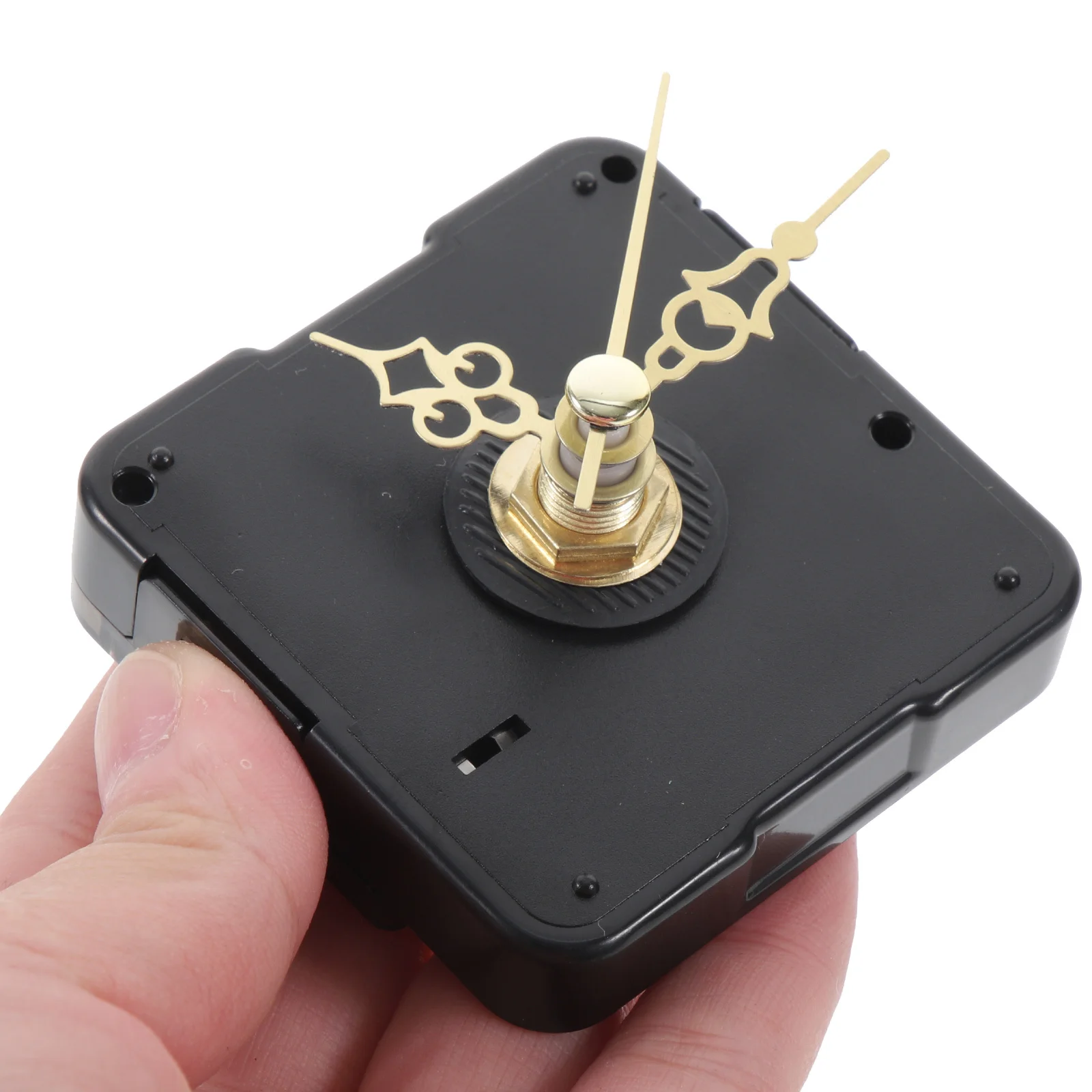 1Set Stable DIY Clock Movement Kit Accurate Timekeeping Durable Plastic Material for Wall Clocks Replacement Clock Mechanism