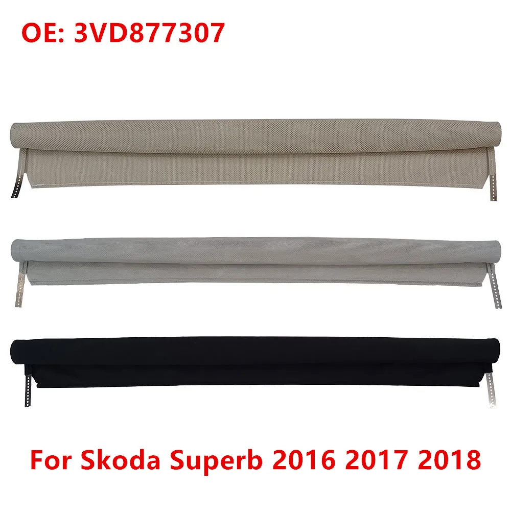 Car Panorama Sunroof Roller Blinds Sunshade Curtain For Skoda Superb 2016 2017 2018 3VD877307