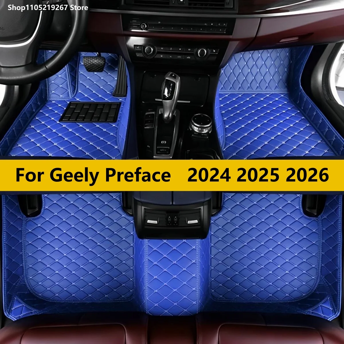 

Car Floor Mats For Geely Preface 2024 2025 2026 Carpets Leather Mat Durable Rugs Anti Dirty Pad Set