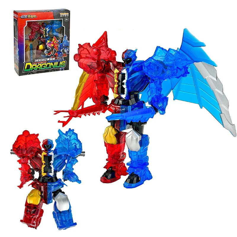 

Super Ten Mix X Change Tyrannus Mecha Transformation Robot Toy Action Figures Super 10 Free Combination Deformation Dinosaur Toy