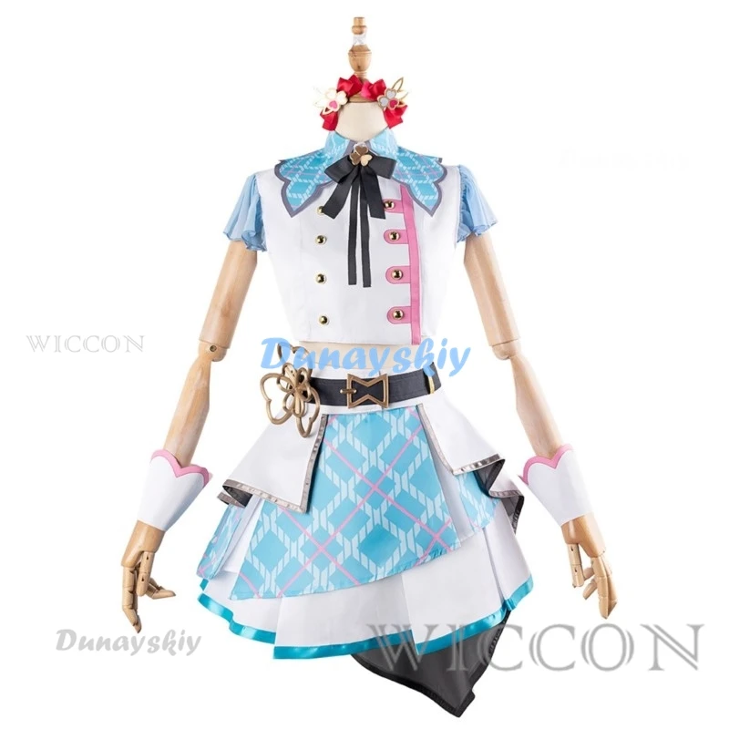 Momoi Airi Cosplay proyecto Sekai escenario colorido MMJ Momoi Airi Cosplay disfraz uniforme peluca traje ropa de Halloween