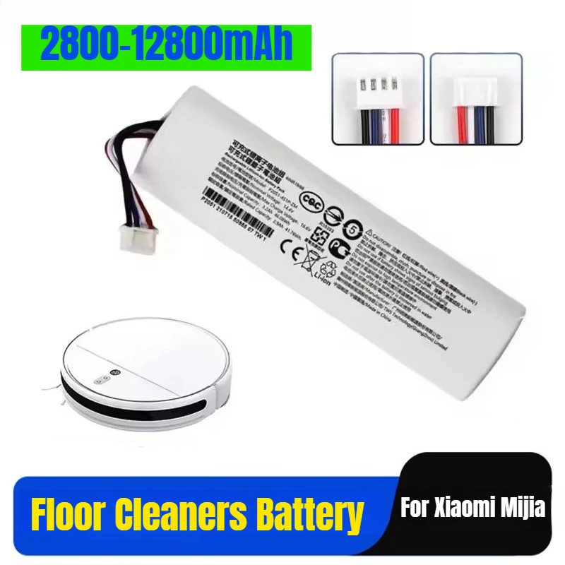 

14.4V Replacement Battery Accessory for Xiaomi Mijia Floor Cleaners XMSTJQR2C STYTJ03ZHM