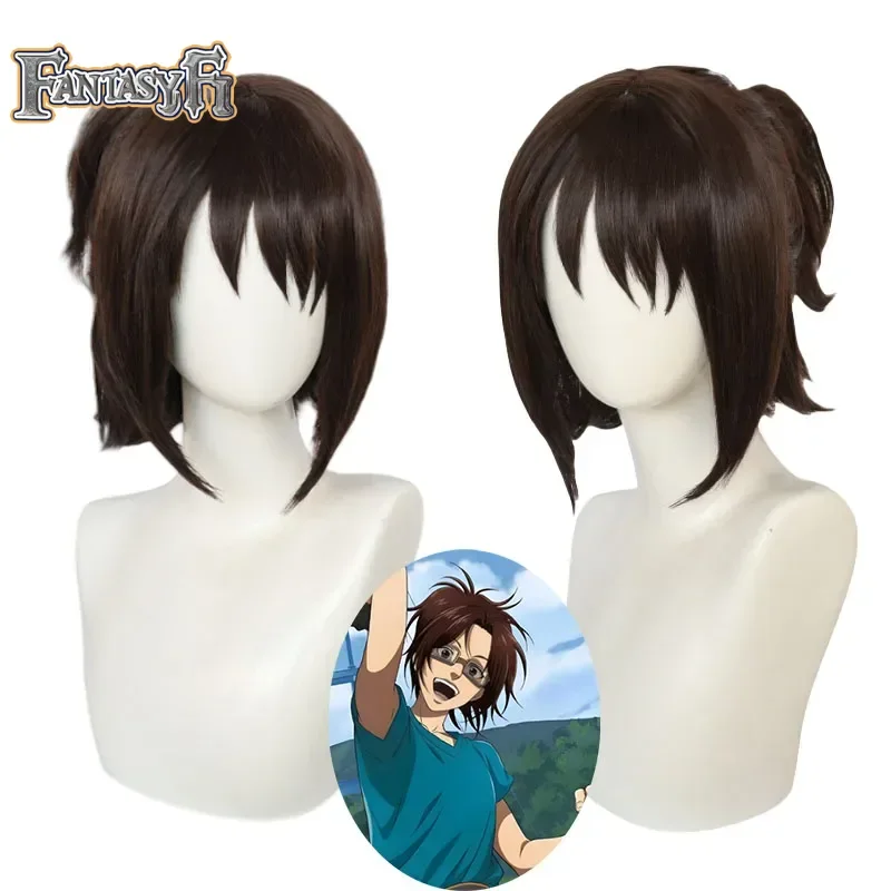 

Cosplay Yibin Attack on Titan Han Ji Zoe Hange Zoe Cos Wig Anime Wig Mulini Wig High temperature resistanc net