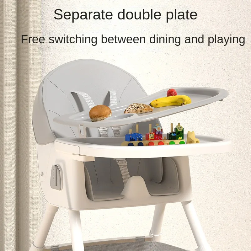 Mesa plegable para niños, asiento de comedor, silla de alimentación de plástico para restaurante, gran oferta, 2024