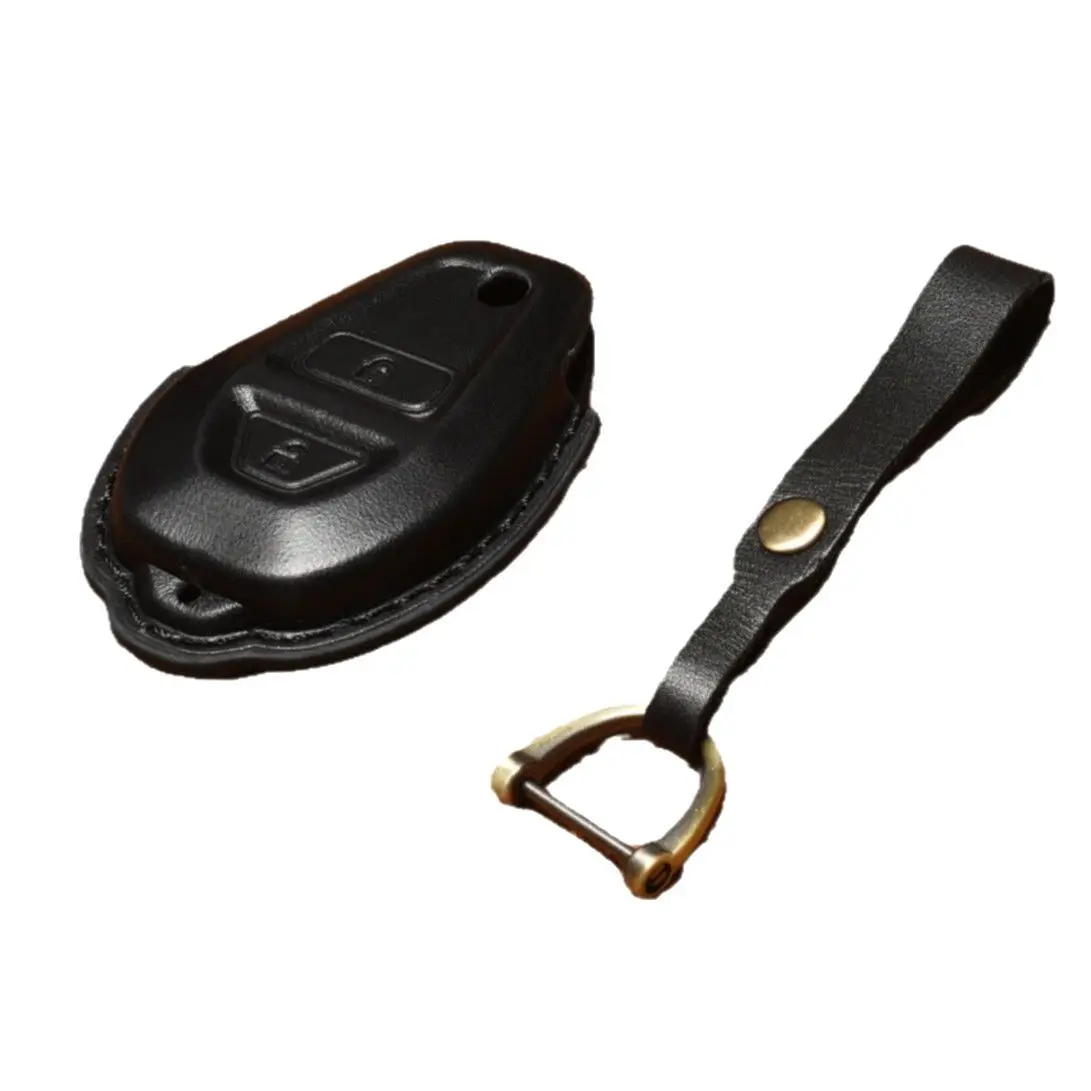 Full Grain Leather Key Fob Pouch For CVO Road Glide 121 CVO Street Glide 121 Electra Glide Harley Davidson Motorcycle