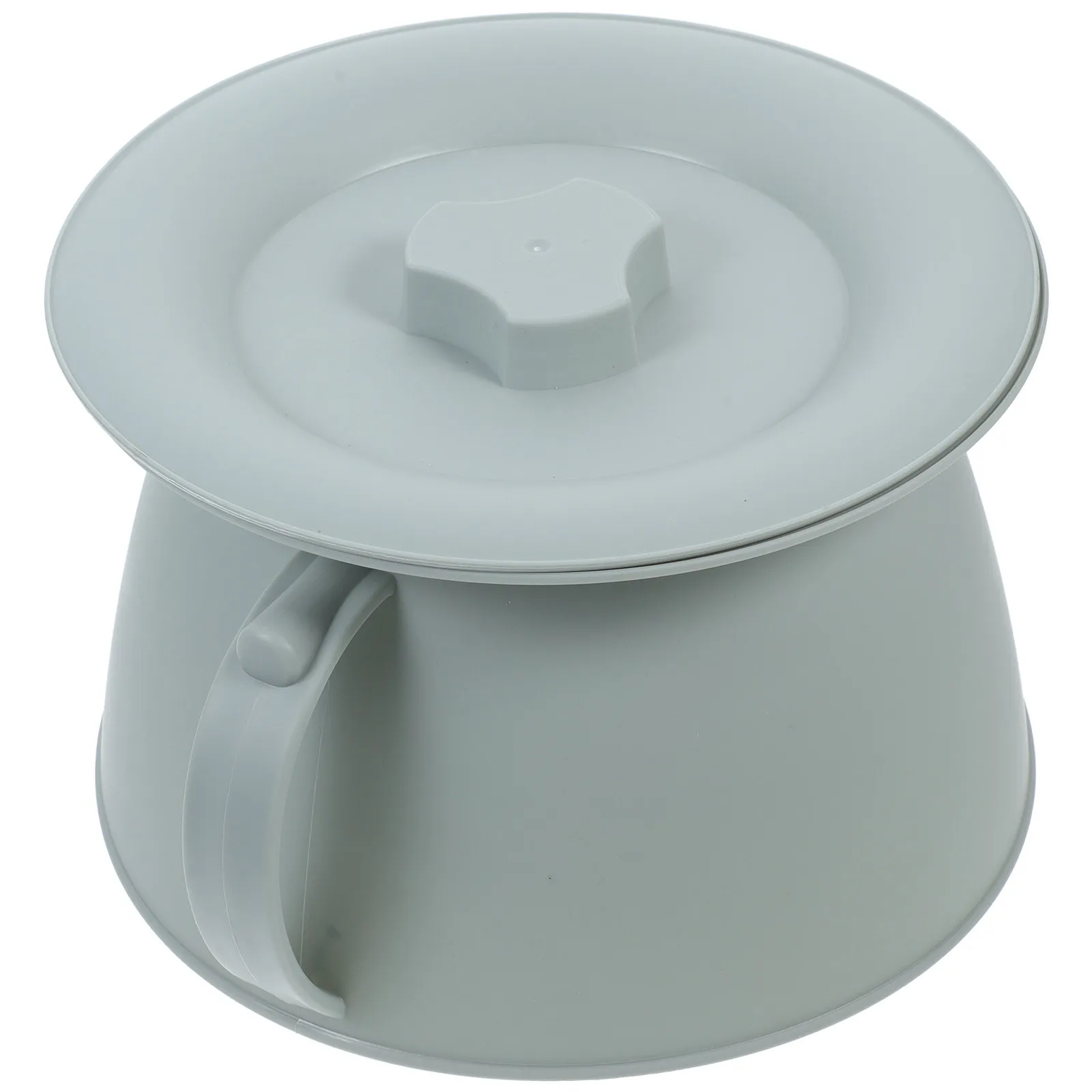 

Thick Plastic Chamber Pot Portable Urinal Spittoon for Seniors Pregnant Women Kids Bedroom Bathroom Camping Indoor Toilet