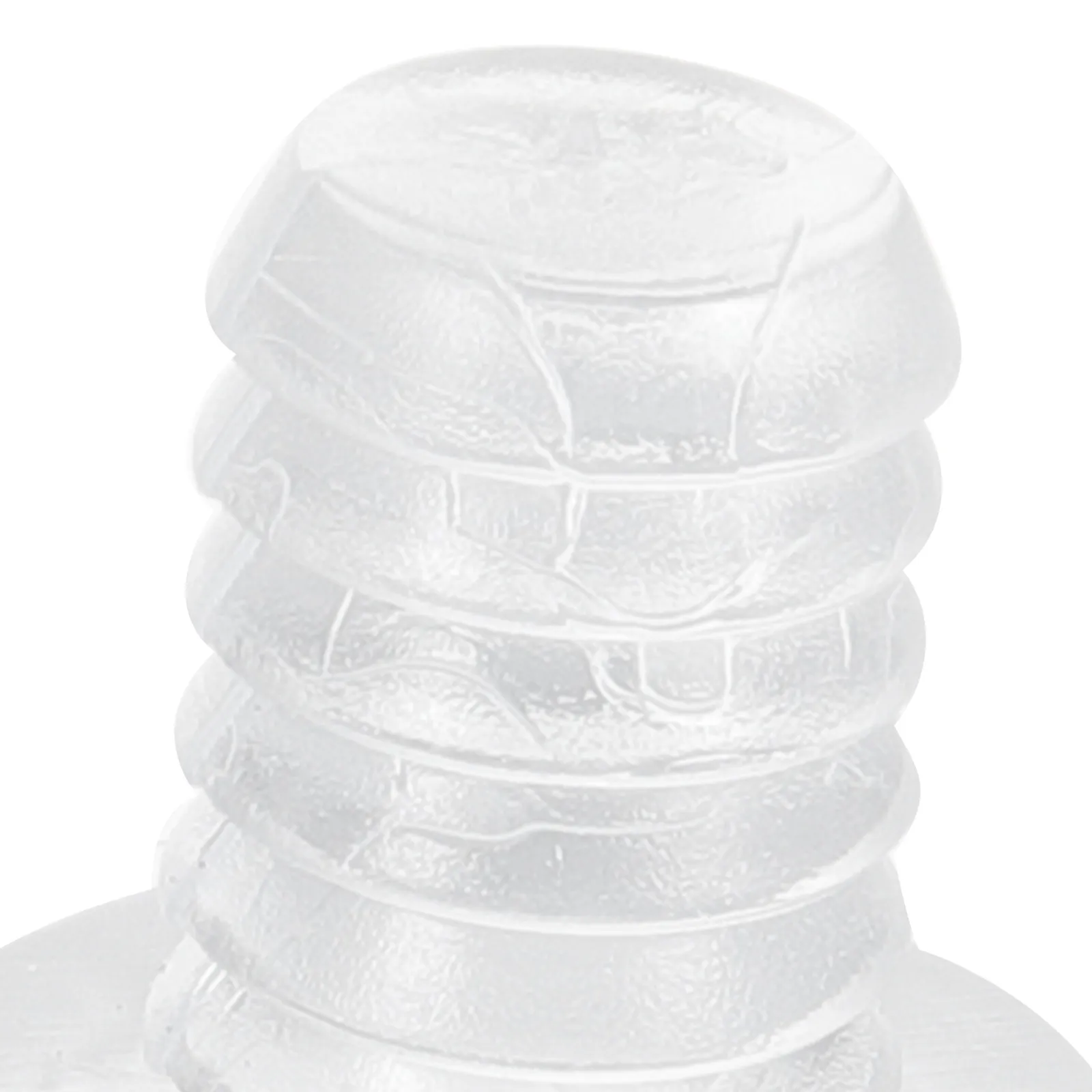 100Pcs Anti Collision Rubber Bumpers Clear Glass Table Top Pads Cabinet Drawer Stoppers Scratch Proof Furniture Grippers
