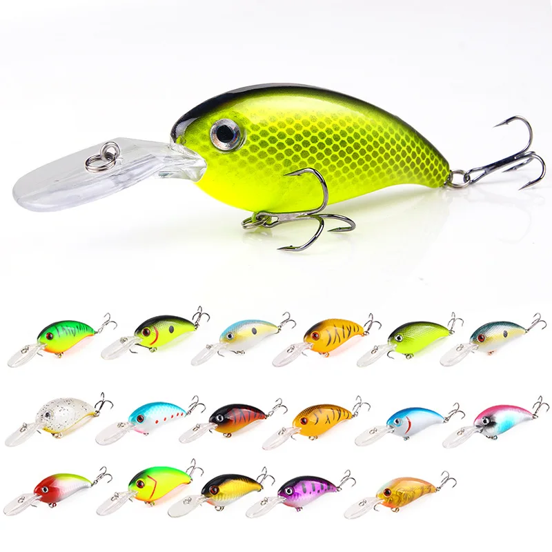 1.9g 25mm Mini Crankbait Wobbler Trout Fishing Lure Freshwater Minnow Crank Artificial Hard Bait Fishing Tackle