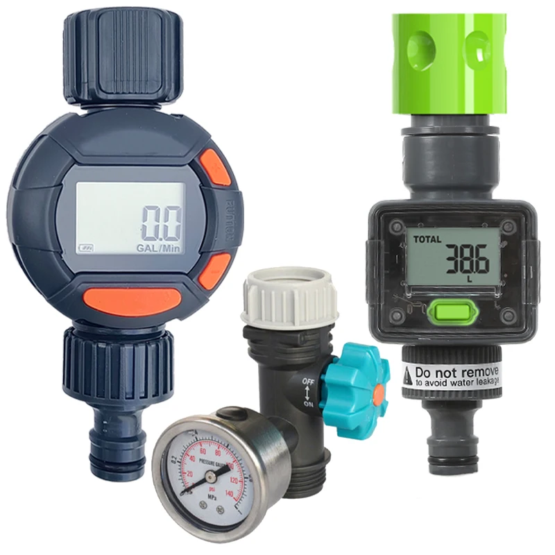 Water Flow Meter,Standard 3/4\