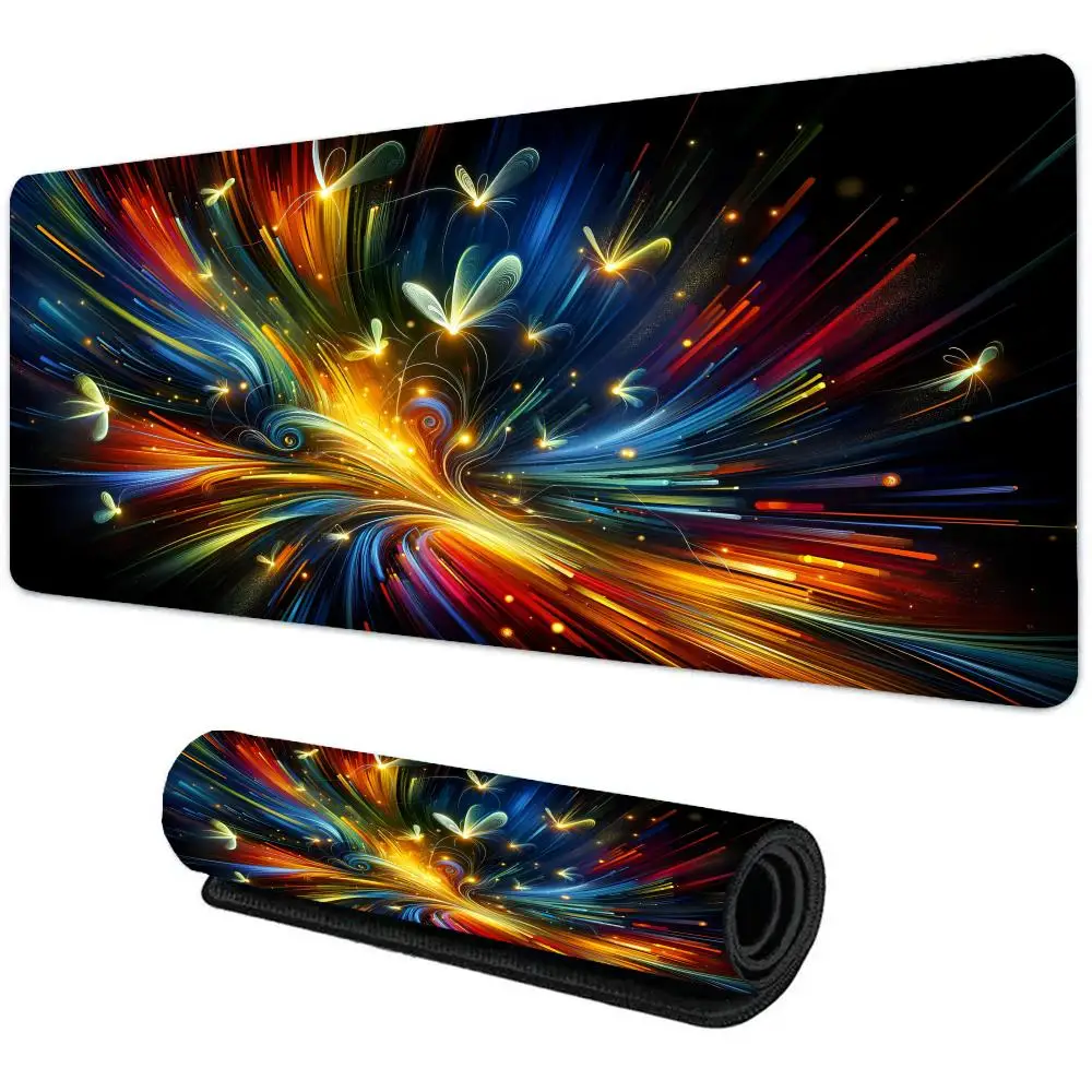 

The Colorful Landscape series mouse pad features artistic design, high-quality anti-slip rubber and durable table met