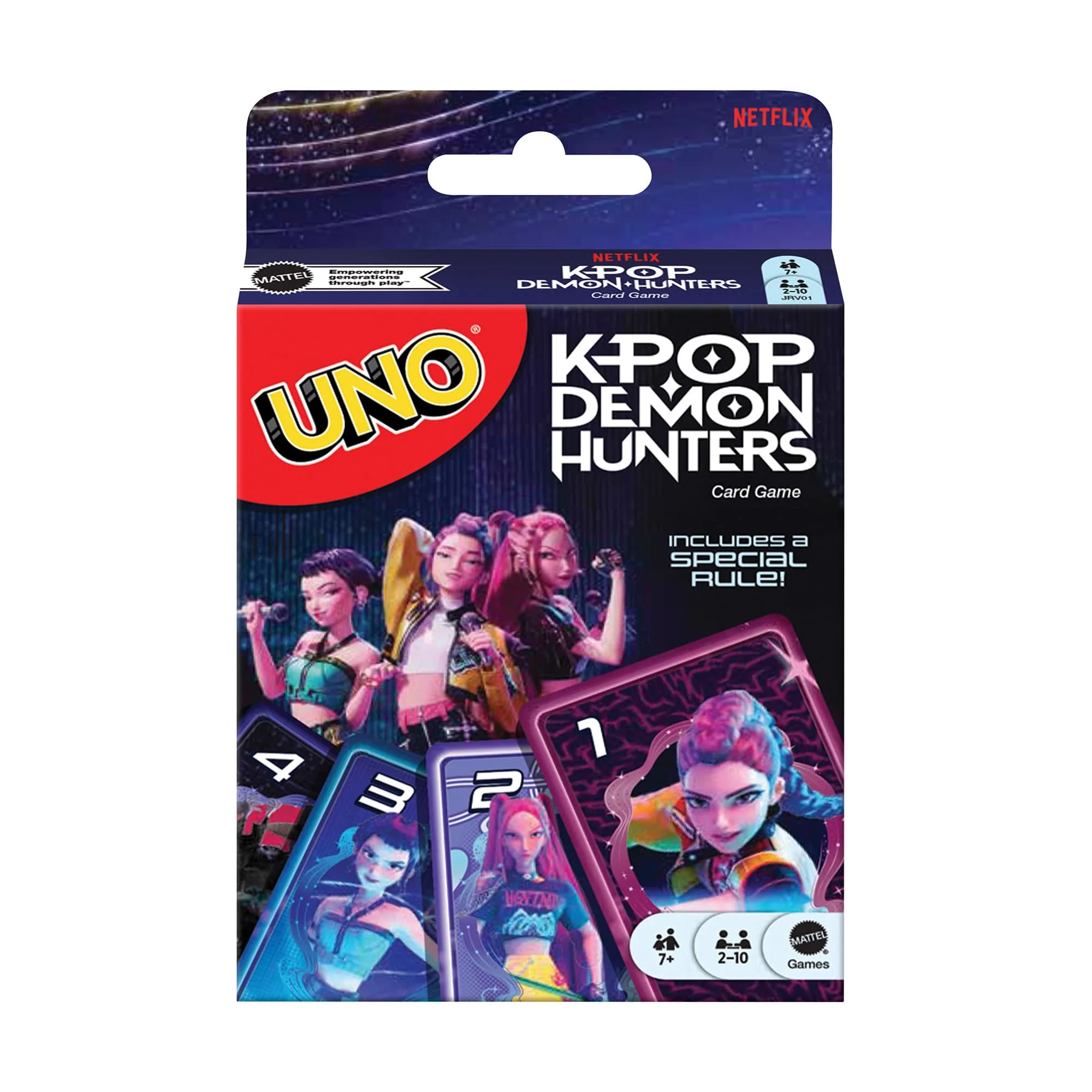 

100% Original Mattel UNO KPop Demon Hunters Deck Poker Card Game 112 Character Images Geunine Brand Christmas Gifts Table Games