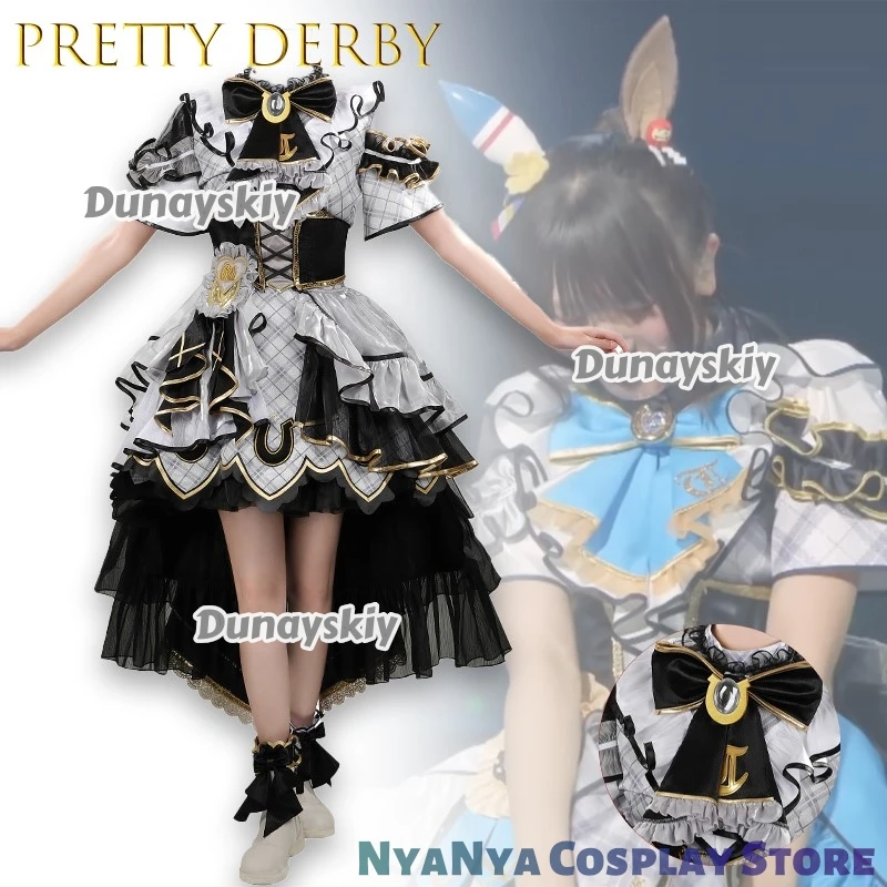

Pretty Derby 6EVENT The New Frontier All New Outfits Cosplay 할로윈 코스튬 Anime Character Outfit Lolita Party Dress Fairy Style‌