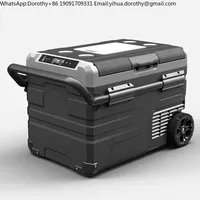 Alpicool TWW45 Portable Camping AC DC Dual Use Freezer 12V Compressor Car Fridge Outdoor Refrigerator Dual Zone Cooler Box