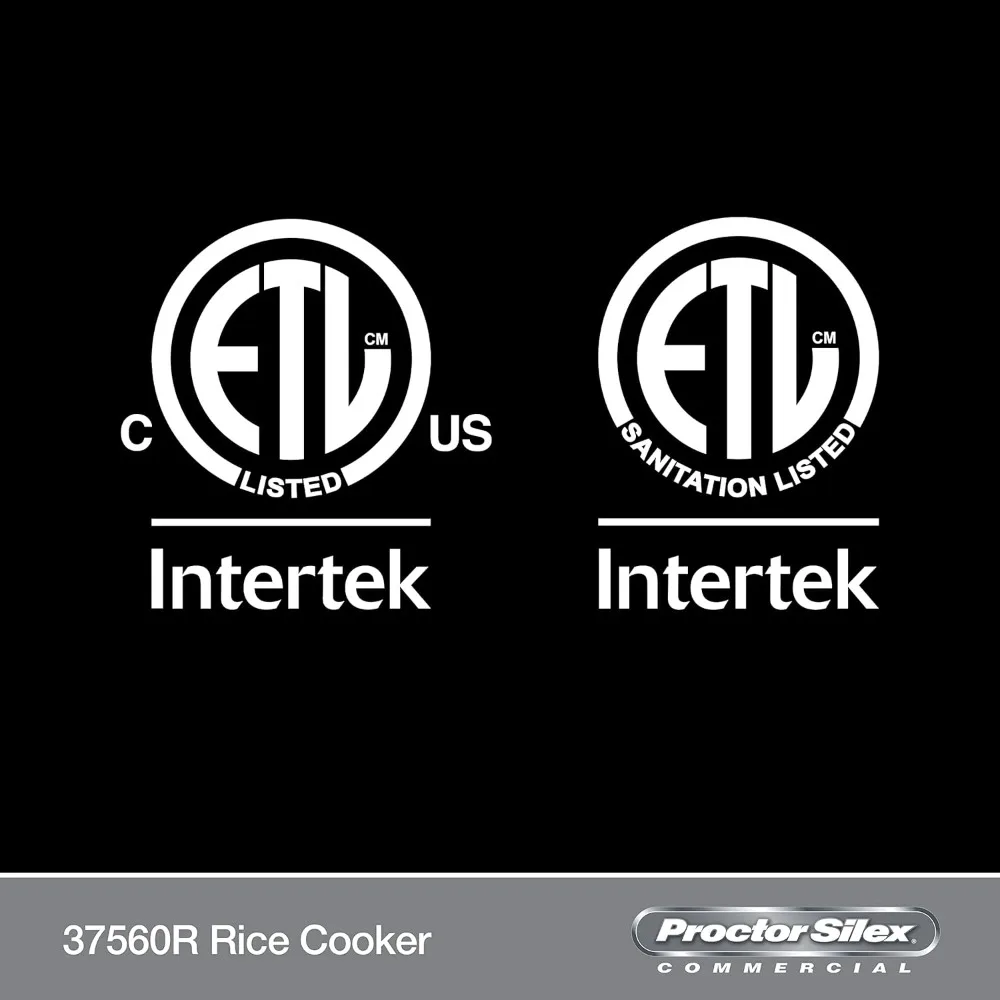 Rice Cooker/Warmer, 60 Cups Cooked Rice, Non-Stick Pot, Hinged Lid, Stainless Steel Housing