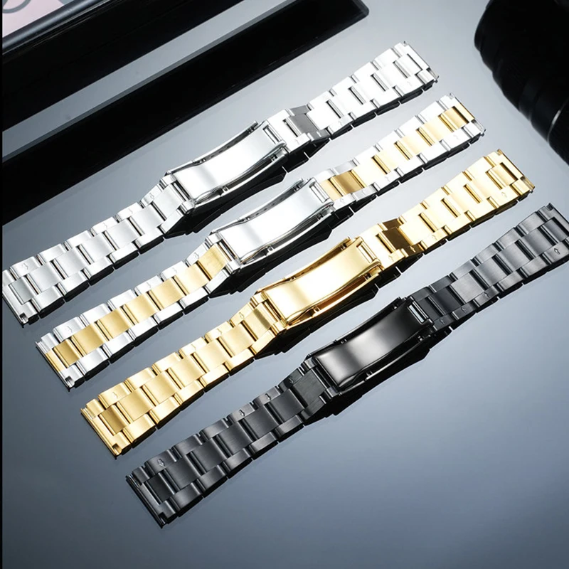 For Rolex Black and Green Water Ghost Watch with Daytona Yacht Master Log Stainless Steel Watchband Chain 20mm 21mm 22mm strap - view 2