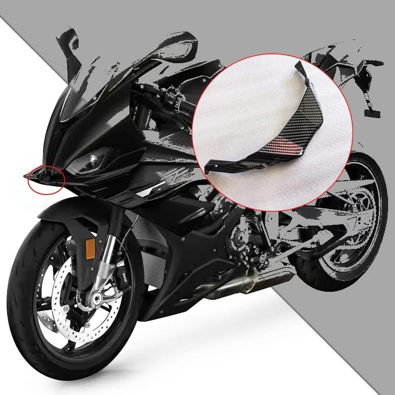 

For BMW S1000RR M1000RR 2023 Motorcycle Hood, Front Lip Lower Plate, Beak Middle Trim, Motorcycle Accessories