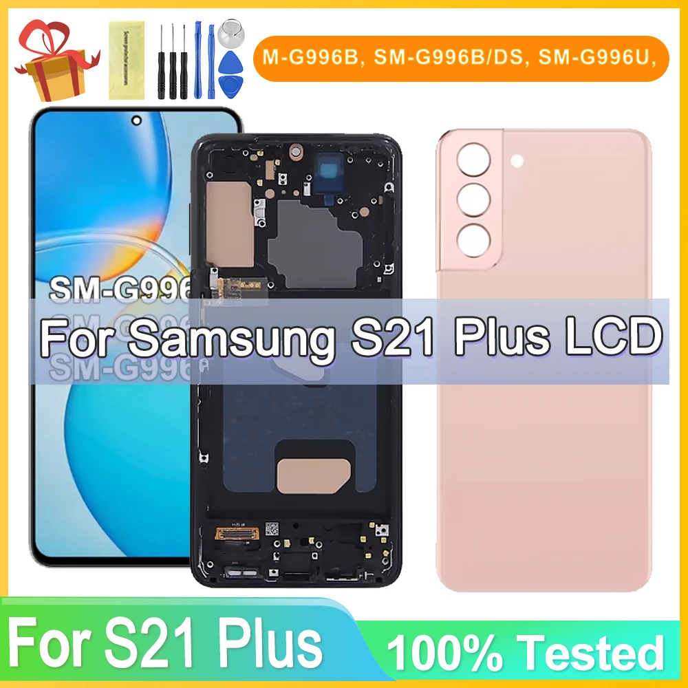 

S21 Plus For Samsung 6.7''For S21+ 5G G996B G996U G996W LCD Display Touch Screen Digitizer Assembly Replacement