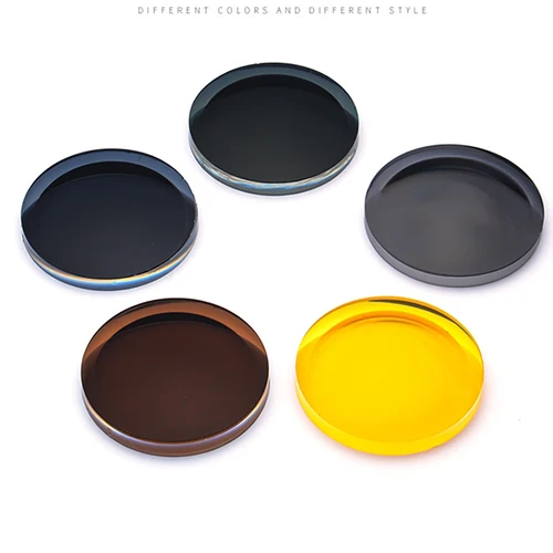 Imagen 2 del producto Un par de lentes ópticas polarizadas, lentes tintadas espejadas, prescripción, miopía, presbicia, resistente a los arañazos, índice 1,50 1,61 1,67