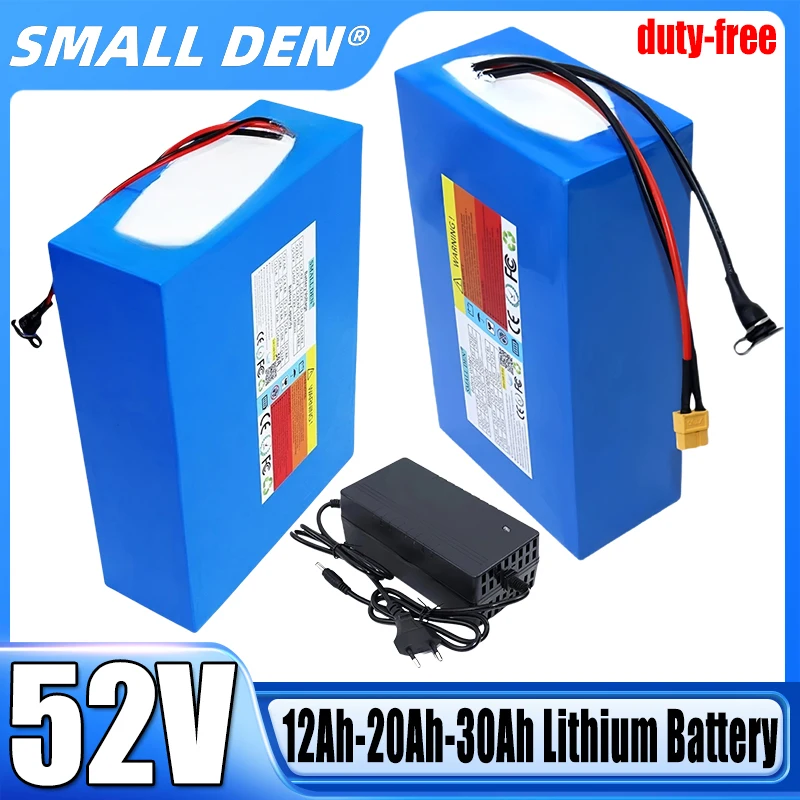 

52V 12Ah 20Ah 30Ah new 1500W lithium battery, suitable for balance bikes, electric bicycles, electric scooters, tricyclescharger