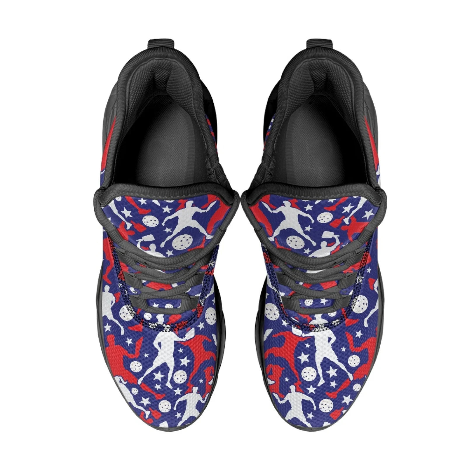 PENSTROLL Blade Style Blade Sneakers Lace-Up Fashion Sneakers for Workout Fitness Enthusiasts Pickleball Player