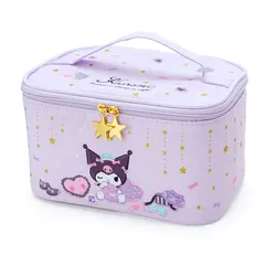 Sanrio Kuromi Women Cosmetic Bag Cartoon Anime Makeup Bag Waterproof Travel Toiletry Storage Bag Beauty Case Girl Gift