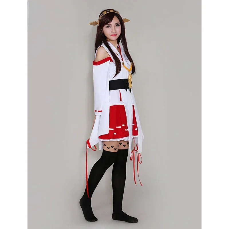 Collezione Anime Kantai Top Shimakaze Kimono giapponese per ragazze e donne Costume cosplay personalizzato per bambini adulti