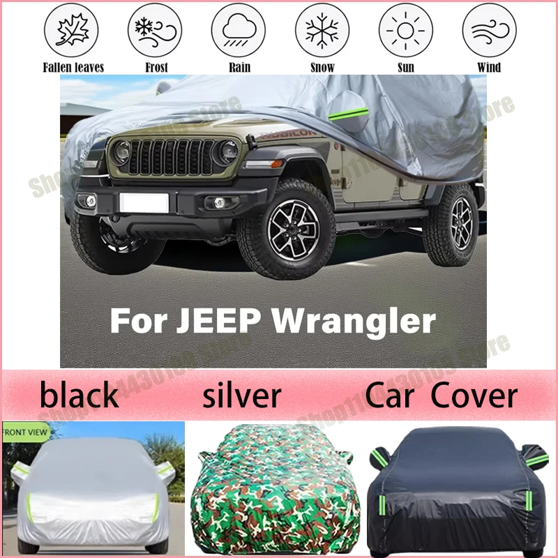 

Чехол для автомобиля водонепроницаемый, летний, с защитой от солнца и УФ-излучения, зимний, от дождя и снега, для JEEP Wrangler