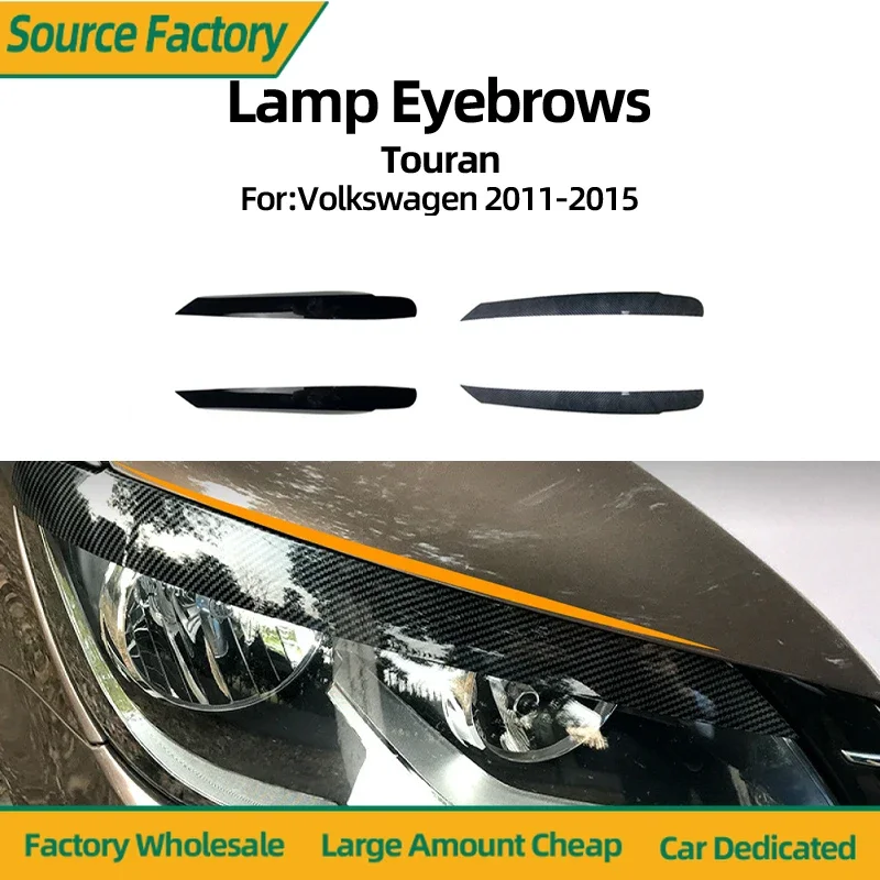 

Лидер продаж эмблем для Volkswagen Touran 2011-2015, модель с наклейками на переднюю фару и аксессуарами для внешней модификации автомобиля