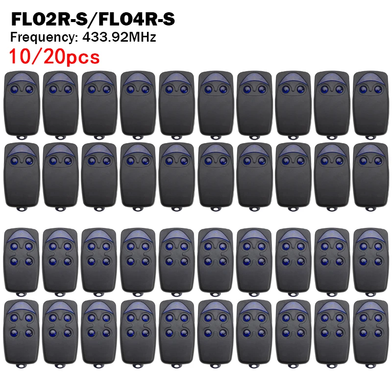 nice-era-flore-flo2re-flo4re-flors-flo2rs-flo4rs-inti-on2-on4-on2e-on4e-garage-door-gate-remote-control-43392mhz-rolling-code