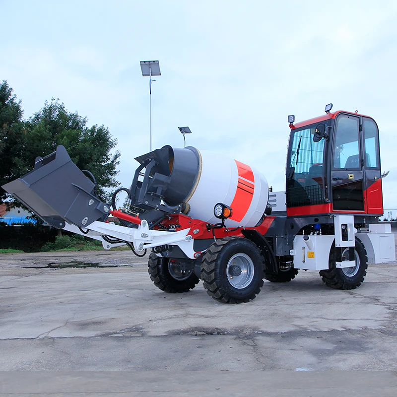 New in Stock Wholesale 3.5m³ Diesel Concrete Mixer Truck Portable Self-Loading Cement Mixer Truck for Construction Sites