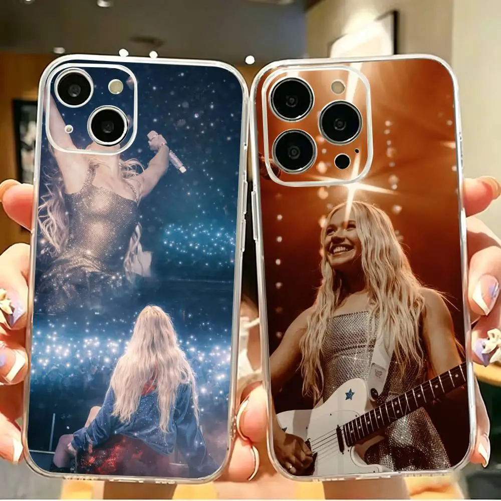 

Singer F-Freyaaa S-Skye Transparent Shockproof Phone Case For iPhone 17,16,15,14,13,12,11 Plus,Pro Max