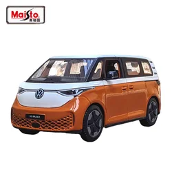 Maisto 1:24 Volkswagen ID T1 BUZZ travel bus diecast alloy model, children's collection of decorative toys, children's gifts.