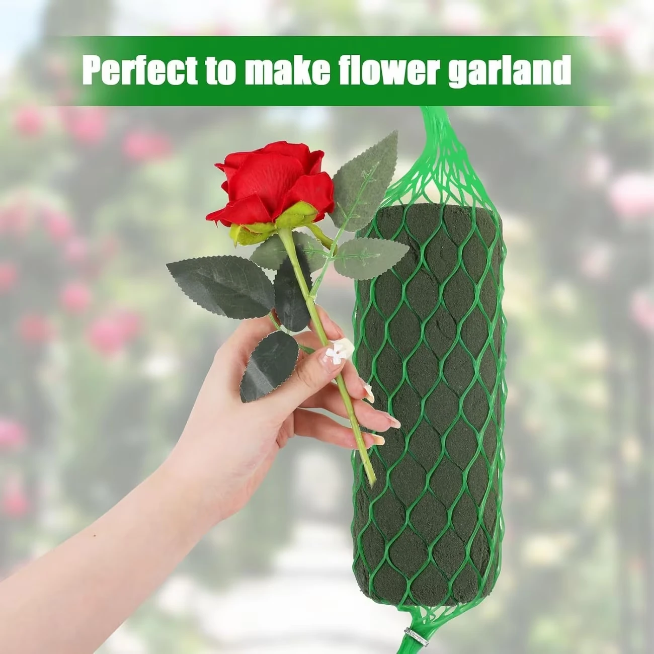 

Набор из 14 зеленых пенопластовых блоков для цветов, впитывающие влагу, для флористики, свадеб, садов и рукоделия, для создания цветочных венков, сердец и многого другого