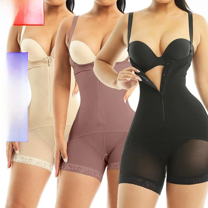 

Женское корректирующее белье для тела, облегающее, с контролем живота, для дома, осенний сезон, без пуговиц