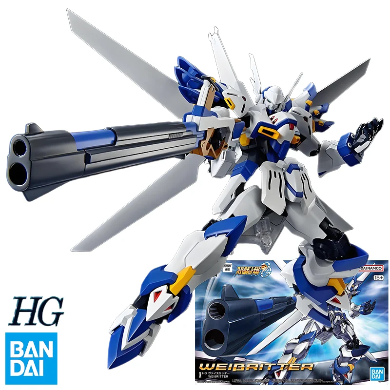 

Bandai Super Robot Wars Model Kit HG WEIβRITTER Action Figure Building Kit Collectibles Anime Figures Toys For Boys Gift