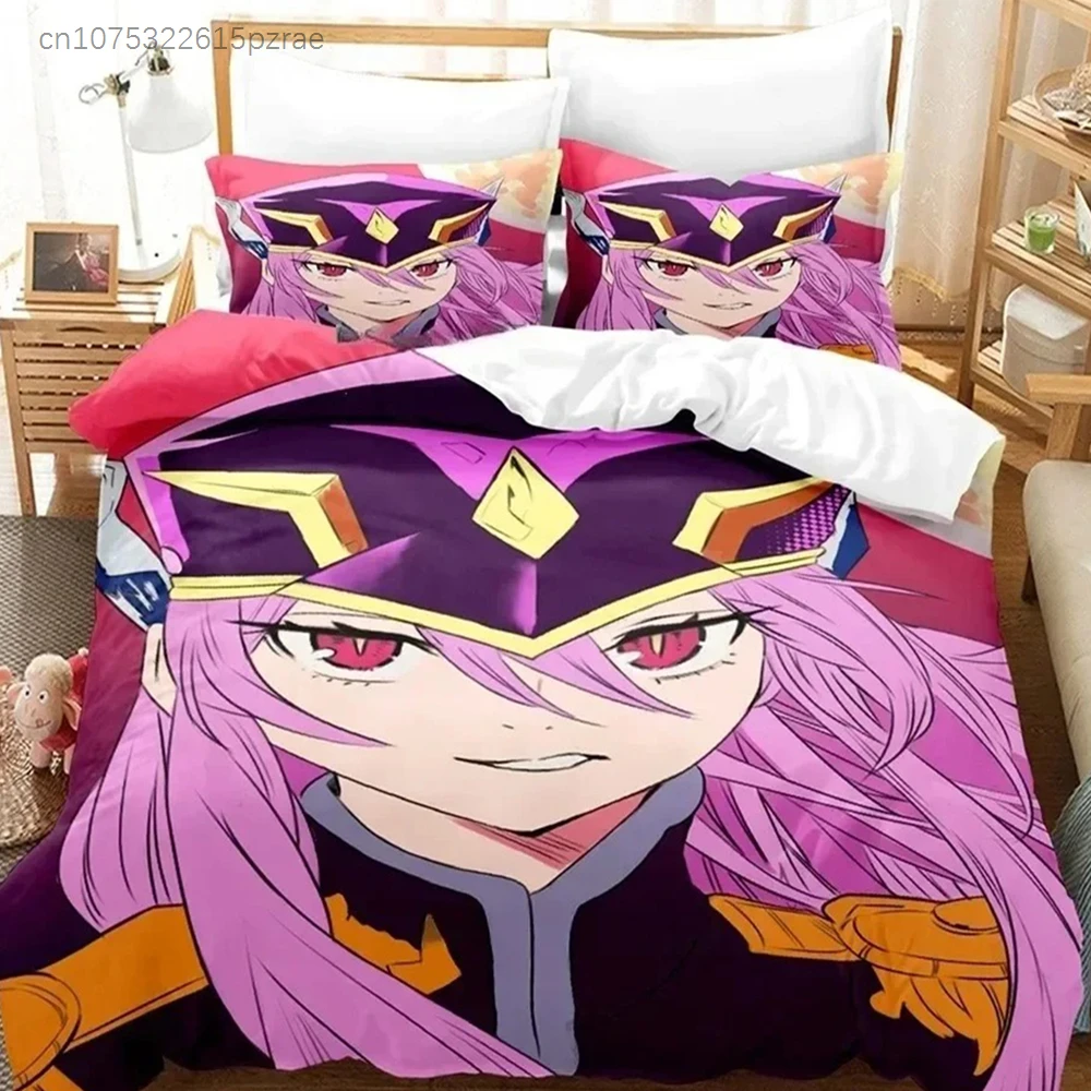 3D Anime Chained Soldier Bedding Set For Bedroom Soft Modern Bedspreads Comefortable Kids Duvet Cover Quilt Cover And Pillowcase