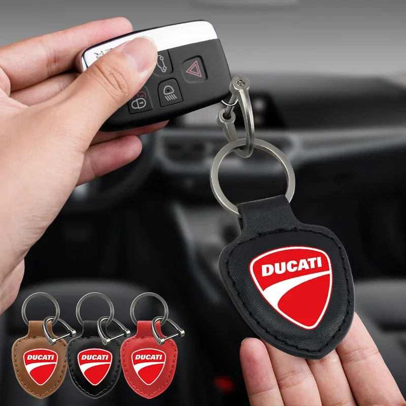 YSK For Ducati Panigale Diavel Superleggera V4 V2 Scrambler Modified Motorcycle Accessories Key Cover Shell keychain Key Holder