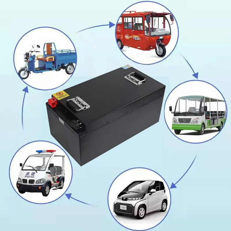 Lifepo4 72 فولت بطارية ليثيوم قدرة عالية 50Ah-200Ah أحجام مختلفة ل سكوتر كهربائي دراجة نارية دراجة ثلاثية العجلات سيارة أربع عجلات #3