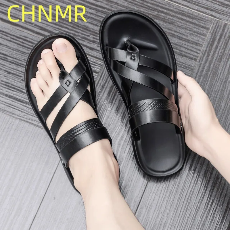 Men\'s Summer Sandals Water Proof Flat Heel Lightweight Outdoor Breathable Non-slip Wear-Resistant Trendy All-match Summer Main