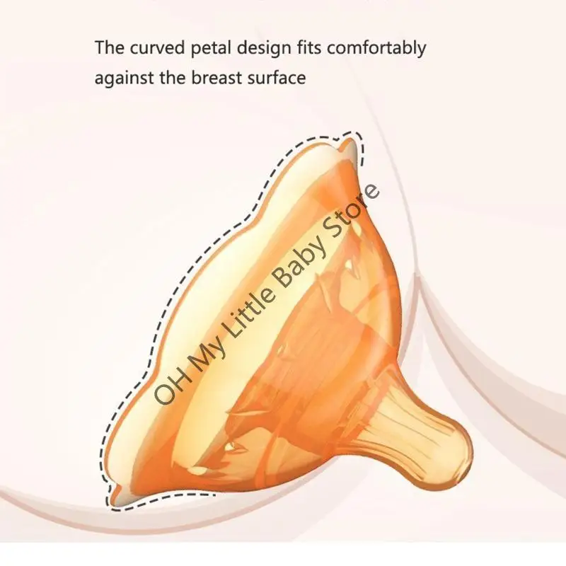 غطاء الحلمة M76C للنساء المرضعات للأمهات المرضعات لحماية الحلمات المقلوبة والمساعدة في صعوبات المزلاج #5
