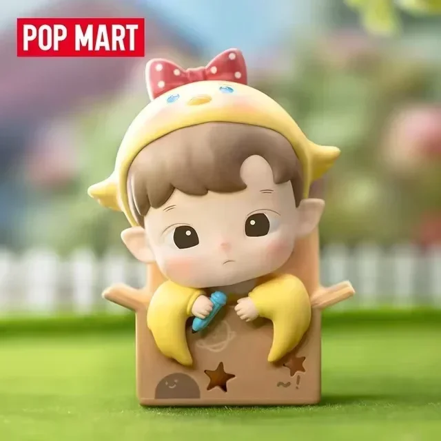 POP MART 하치푸푸 성장 일기 시리즈 정품 미스터리 박스 블라인드 박스 추측 백 장난감 인형 귀여운 데스크탑 장식품 컬렉션