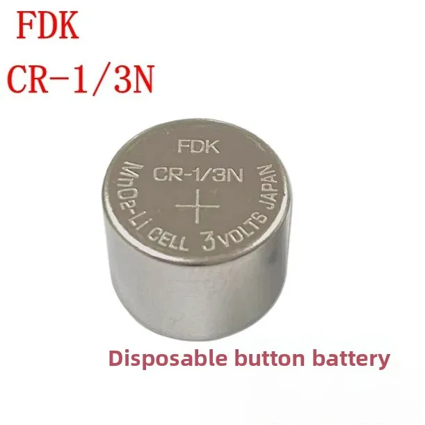 FDK CR-1/3N 3V Cylindrical Lithium Battery DL-1/3N Replacement Cell For Leica M6 M7 Camera Blood Glucose Meter
