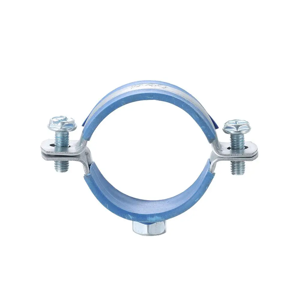 1Pcs Fastener Hardware Round Hose Clamp Pipe Fitting Expansion Screw Suspension Pipe Holder 20/25/32/40/50/63mm PPR/PVC