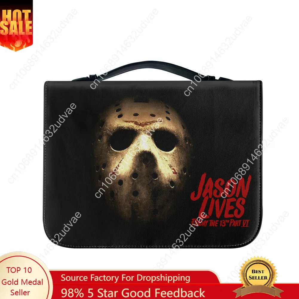 

J-Jasons F-Fridays T-The 13th Made Bible Bags Christian Gifts Personalized Covers Bible Pack Waterproof Leather Bag Package Case