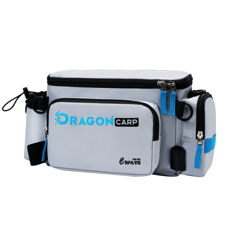 

Fishing Equipment Storage Bag Multi-Functional Waist Bag With Multiple Pocket Compartments Waterproof And Adjustable Lure Bags