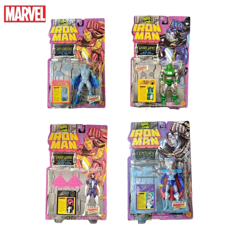 

Новая оригинальная серия Marvel Legends: Железный человек, Человек-паук, Серый Гаргойл, Вихревой вихрь — коллекционные фигурки, игрушки, подарки